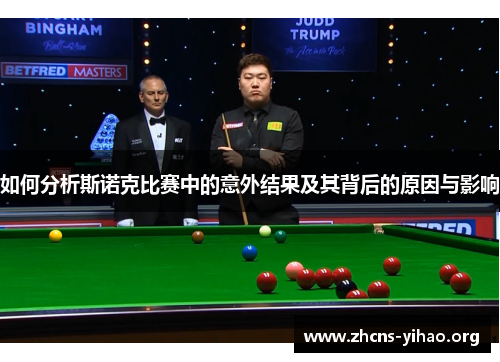 如何分析斯诺克比赛中的意外结果及其背后的原因与影响 如何分析斯诺克比赛中的意外结果及其背后的原因与影响