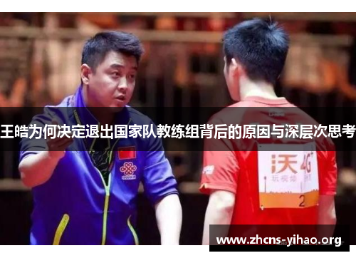 王皓为何决定退出国家队教练组背后的原因与深层次思考